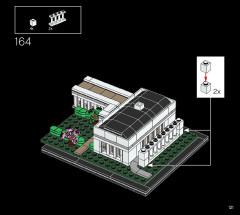 LEGO 21054 instructions page 121 – build guide