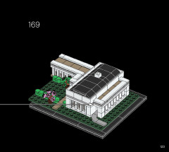 LEGO 21054 instructions page 123 – build guide