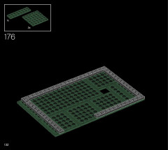 LEGO 21054 instructions page 132 – build guide