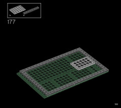 LEGO 21054 instructions page 133 – build guide