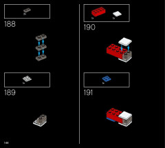 LEGO 21054 instructions page 144 – build guide