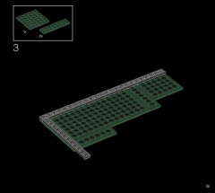 LEGO 21054 instructions page 15 – build guide