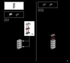 LEGO 21054 instructions page 151 – build guide