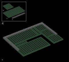 LEGO 21054 instructions page 16 – build guide