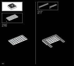 LEGO 21054 instructions page 160 – build guide