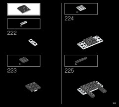 LEGO 21054 instructions page 163 – build guide