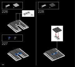 LEGO 21054 instructions page 164 – build guide
