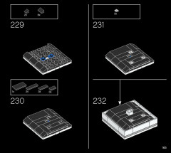 LEGO 21054 instructions page 165 – build guide