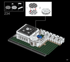 LEGO 21054 instructions page 167 – build guide