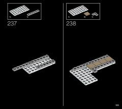 LEGO 21054 instructions page 169 – build guide