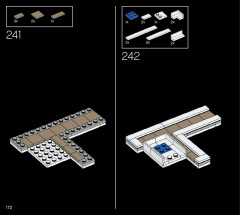 LEGO 21054 instructions page 172 – build guide
