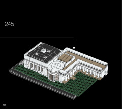 LEGO 21054 instructions page 174 – build guide