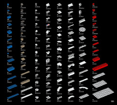 LEGO 21054 instructions page 185 – build guide