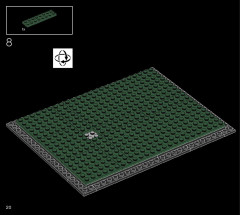 LEGO 21054 instructions page 20 – build guide