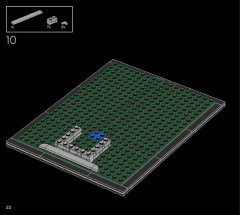 LEGO 21054 instructions page 22 – build guide