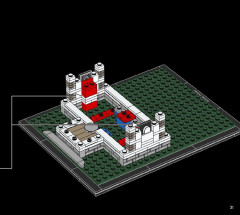 LEGO 21054 instructions page 31 – build guide