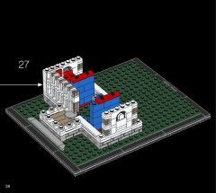 LEGO 21054 instructions page 38 – build guide