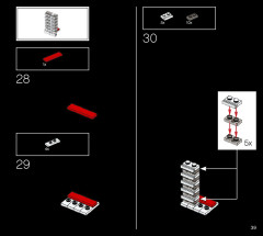 LEGO 21054 instructions page 39 – build guide