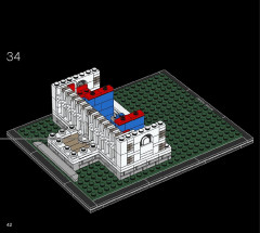 LEGO 21054 instructions page 42 – build guide