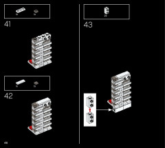 LEGO 21054 instructions page 46 – build guide