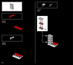 LEGO 21054 instructions page 48 – build guide