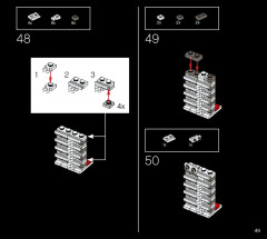 LEGO 21054 instructions page 49 – build guide
