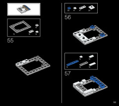 LEGO 21054 instructions page 53 – build guide