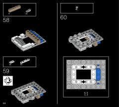 LEGO 21054 instructions page 54 – build guide