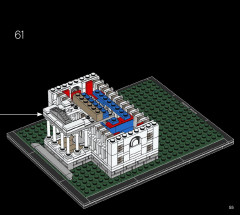 LEGO 21054 instructions page 55 – build guide