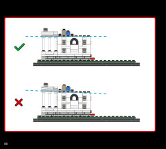 LEGO 21054 instructions page 56 – build guide
