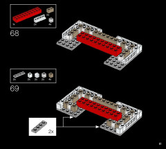 LEGO 21054 instructions page 61 – build guide