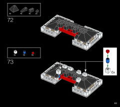 LEGO 21054 instructions page 63 – build guide