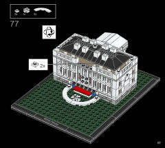 LEGO 21054 instructions page 67 – build guide