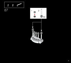 LEGO 21054 instructions page 71 – build guide