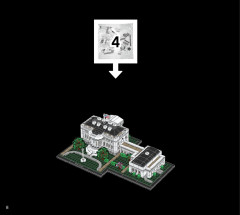 LEGO 21054 instructions page 8 – build guide