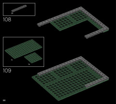 LEGO 21054 instructions page 88 – build guide