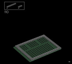 LEGO 21054 instructions page 89 – build guide