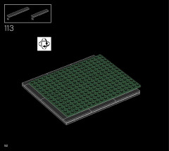 LEGO 21054 instructions page 92 – build guide