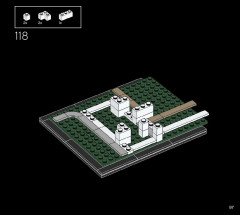 LEGO 21054 instructions page 97 – build guide