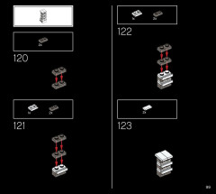 LEGO 21054 instructions page 99 – build guide
