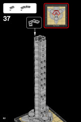 LEGO 21055 instructions page 62 – build guide