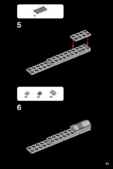 LEGO 21055 instructions page 73 – build guide