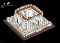 LEGO 21056 instructions page 100 – build guide