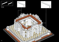 LEGO 21056 instructions page 102 – build guide