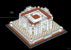 LEGO 21056 instructions page 107 – build guide