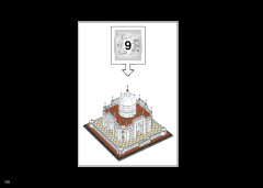 LEGO 21056 instructions page 108 – build guide