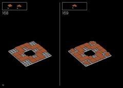 LEGO 21056 instructions page 110 – build guide