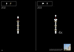 LEGO 21056 instructions page 126 – build guide