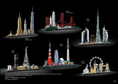 LEGO 21056 instructions page 129 – build guide