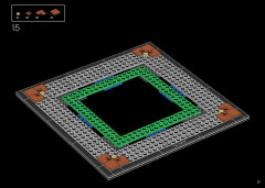 LEGO 21056 instructions page 21 – build guide